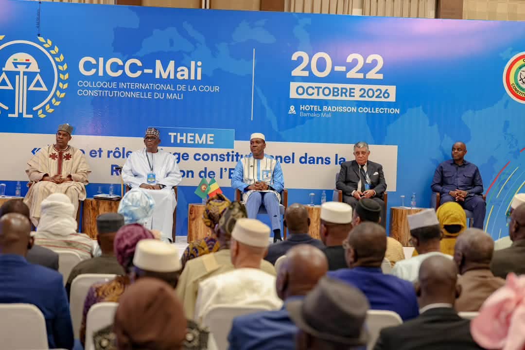 MALI : C&rsquo;EST PARTI POUR LE COLLOQUE INTERNATIONAL DE LA COUR CONSTITUTIONNELLE