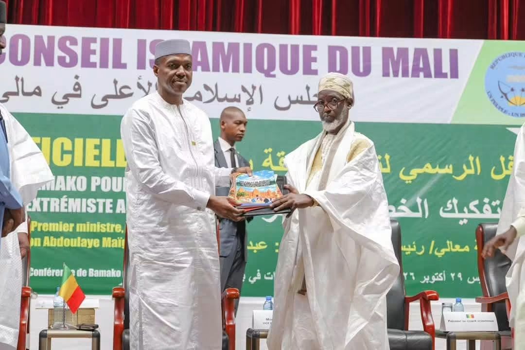 MALI : CÉRÉMONIE OFFICIELLE DE REMISE DU DOCUMENT DE BAMAKO POUR LA DECONSTRUCTION DU DISCOURS EXTRÉMISTE AU MALI