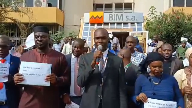 Gronde à la BIM-S.A. : Les travailleurs observent un sit-in de 48 heures