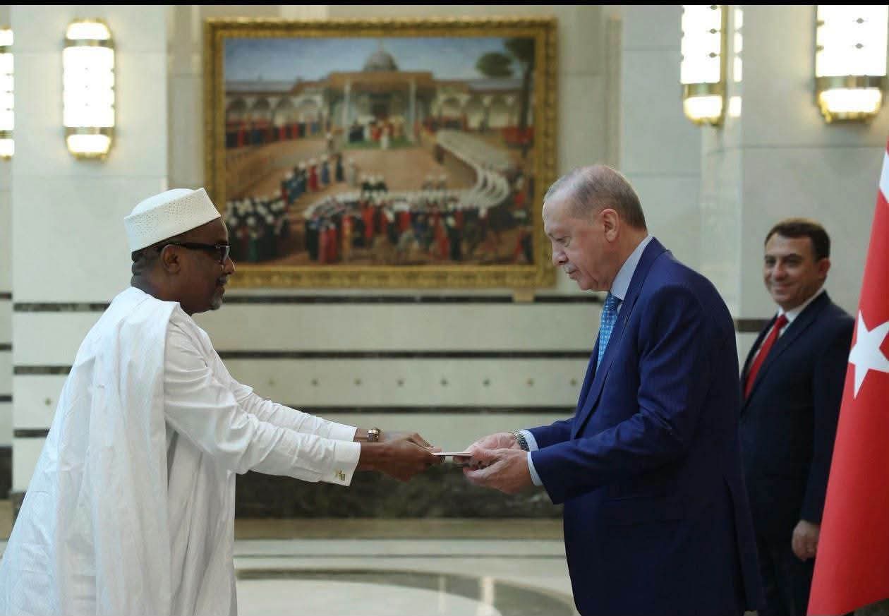 DIPLOMATIE : l’Ambassadeur du Mali présente ses lettres de créance au président de la Türkiye