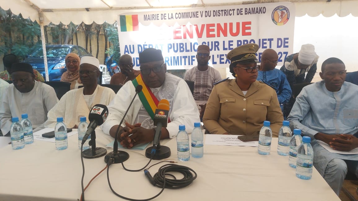 Commune V du District de Bamako : Une hausse budgétaire de plus de 28 % pour l&rsquo;exercice 2027