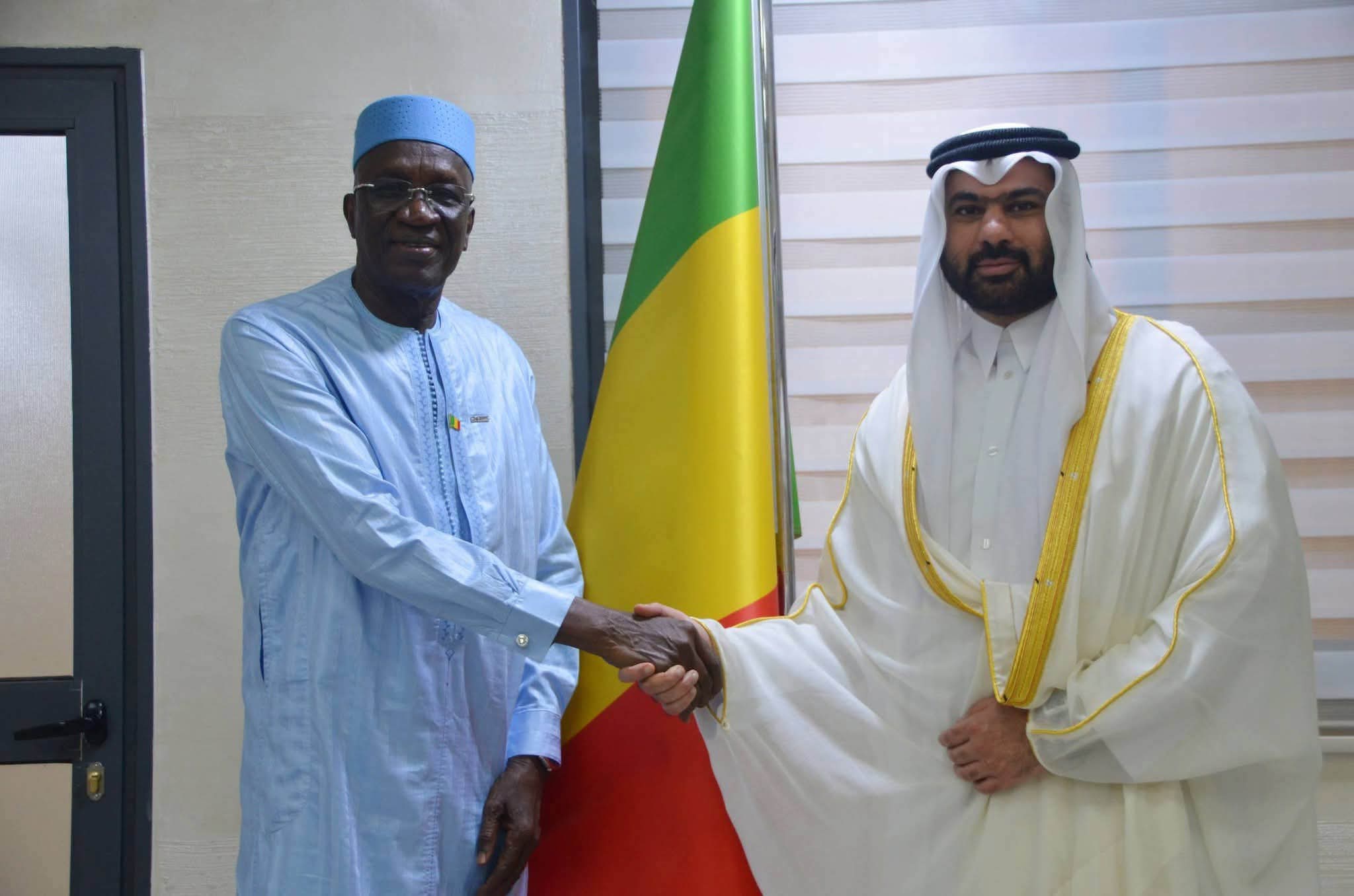 ÉDUCATION NATIONALE : Le ministre Amadou SY SAVANE s’entretient avec l’ambassadeur du Qatar