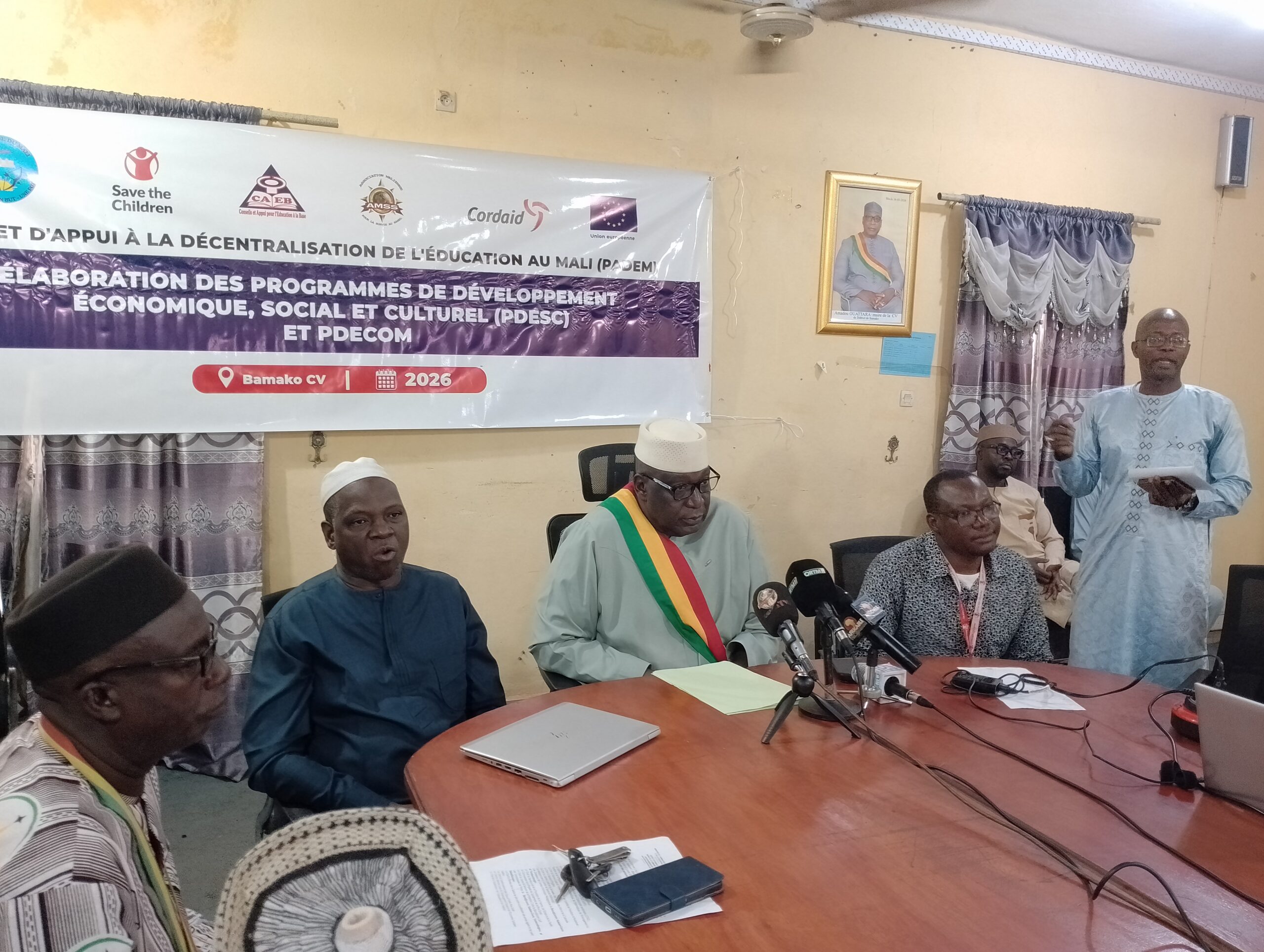 COMMUNE V DU DISTRICT DE BAMAKO : LE PROCESSUS D’ÉLABORATION DU PDESC 2027-2031 OFFICIELLEMENT LANCÉ